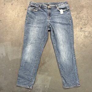 18 Lane Bryant Straight Leg Women's Blue Jeans #25622